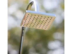 Gre Solardusche aus Aluminium 18 l Schwarz