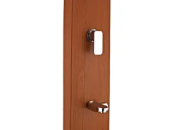 Gre Solardusche aus Aluminium 32 l Holzfarben