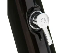 Gre Solardusche Gebogen aus PVC 22 l Schwarz