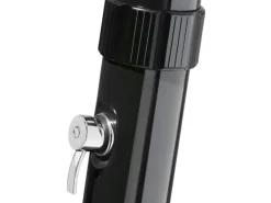 Gre Solardusche Gebogen aus PVC 22 l Schwarz