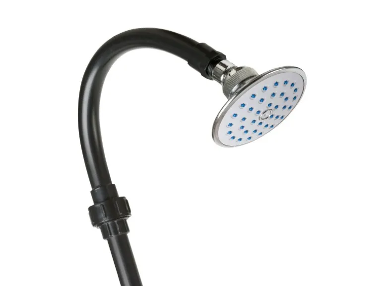 Gre Solardusche Schwarz aus PVC 9 l Schwarz