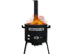 Grillpeter Utschak Asamat mit Abzugsrohr D40 cm Feuerofen für Kazan 10-16 Liter Uchag