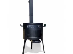 Grillpeter Utschak Asamat mit Abzugsrohr D40 cm Feuerofen für Kazan 10-16 Liter Uchag