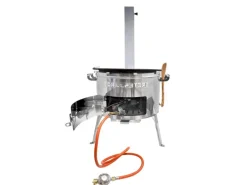 Grillpeter Utschak Set MultiFlame mit Kazan 12L Pfanne-Deckel