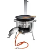Grillpeter Utschak Set MultiFlame mit18l Kazan und Pfanne-Deckel aus Gusseisen