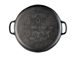 Grillpeter Utschak Set MultiFlame mit18l Kazan und Pfanne-Deckel aus Gusseisen