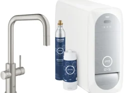 Grohe Blue Home U-Auslauf Starter Kit Supersteel
