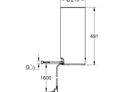 Grohe Boiler Red L-Size Chrom