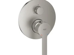 Grohe Einhandbatterie mit 3-Wege-Umstellung Lineare Supersteel