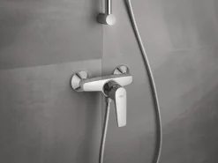 Grohe Einhand-Brausebatterie BauFlow Chrom