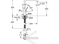 Grohe Einhand-Küchenarmatur Essence