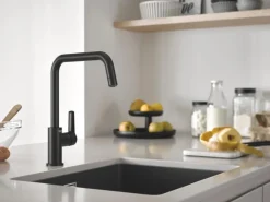 Grohe Einhand-Spültischbatterie Start 1/2" Schwarz Matt