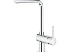 Grohe Einhand-Spültischbatterie Minta Chrom 12,5mm (1/2") L-Auslauf