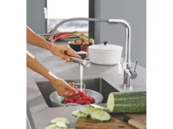 Grohe Einhand-Spültischbatterie Essence Chrom