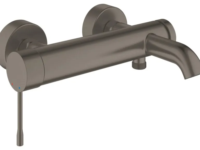 Grohe Einhand-Wannenbatterie Essence Hard Graphite gebürstet