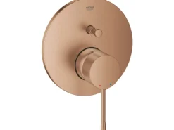 Grohe Einhand-Wannenbatterie Essence Warm Sunset gebürstet für Unterputz