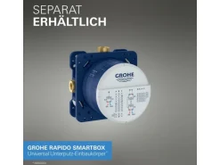 Grohe Einhand-Wannenbatterie Unterputz Essence Cool Sunrise gebürstet