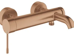 Grohe Einhand-Wannenbatterie Essence Warm Sunset gebürstet