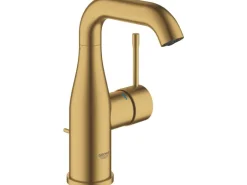 Grohe Einhand-Waschbeckenarmatur Essence M-Size Cool Sunrise gebürstet