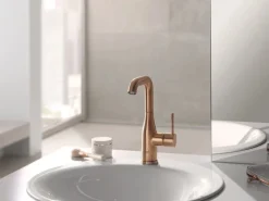 Grohe Einhand-Waschbeckenarmatur Essence L-Size Warm Sunset gebürstet