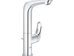 Grohe Einhand-Waschtischbatterie Eurostyle L-Size offener Hebelgriff Chrom