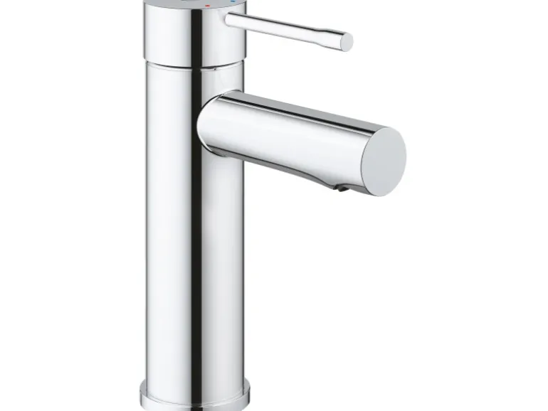 Grohe Einhand-Waschtischbatterie Essence S-Size Chrom Glatter Körper