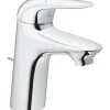 Grohe Einhand-Waschtischbatterie Eurostyle S-Size geschlossener Hebelgriff Chrom