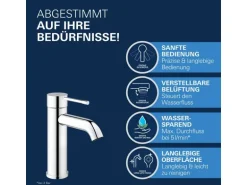 Grohe Einhand-Waschtischbatterie Essence S-Size Chrom Glatt