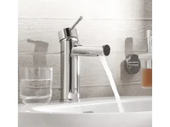 Grohe Einhand-Waschtischbatterie Essence S-Size Chrom 2,8 cm Keramikkartusche