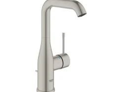 Grohe Einhand-Waschtischbatterie Essence L-Size Supersteel