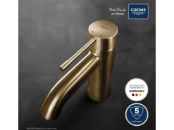 Grohe Einhand-Waschtischbatterie Essence S-Size Cool Sunrise gebürstet