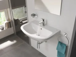 Grohe Einhand-Waschtischbatterie BauFlow Chrom S-Size