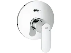 Grohe Einhebelmischer-Wannenarmatur Eurosmart C Chrom