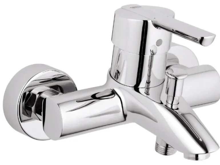 Grohe Einhebelmischer-Wannenarmatur Feel Chrom