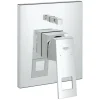 Grohe Einhebelmischer-Wannenarmatur Eurocube Chrom