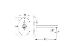 Grohe Infrarot-Elektronik für Waschtisch Eurosmart CE mit Mischung Chrom
