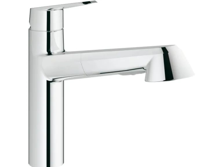 Grohe Küchenarmatur Eurodisc C DN 15 mit ausziehbarer Brause
