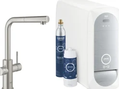 Grohe L-Auslauf Starter Kit Blue Home Supersteel