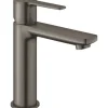 Grohe Lineare Waschtischbatterie S-Size in Hard Graphite gebürstet