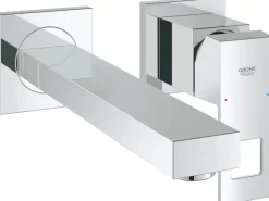 Grohe 2-Loch-Waschtischbatterie Eurocube Chrom