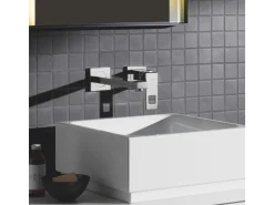 Grohe 2-Loch-Waschtischbatterie Eurocube Chrom