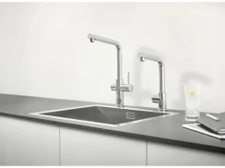 Grohe Mono Armatur Set Blue Professional Chrom