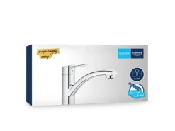 Grohe QuickFix  Einhand-Küchenarmatur Swift DN 15 Niedrig Schwenkbereich Chrom