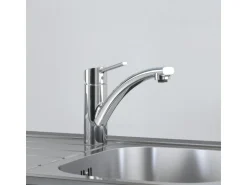 Grohe QuickFix  Einhand-Küchenarmatur Swift DN 15 Niedrig Schwenkbereich Chrom