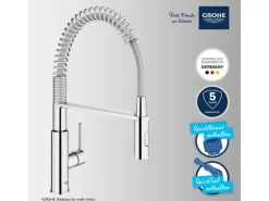 Grohe QuickFix Einhand-Spültischbatterie Get Chrom