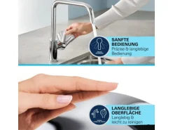 Grohe QuickFix Einhand-Spültischbatterie Get Chrom