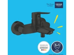 Grohe QuickFix Einhand-Wannenbatterie Start Schwarz