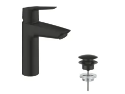 Grohe QuickFix Einhand-Waschtischbatterie Start M-Size Schwarz