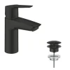 Grohe QuickFix Einhand-Waschtischbatterie Start S-Size Schwarz