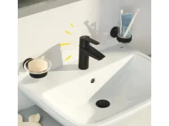 Grohe QuickFix Einhand-Waschtischbatterie Start S-Size Schwarz